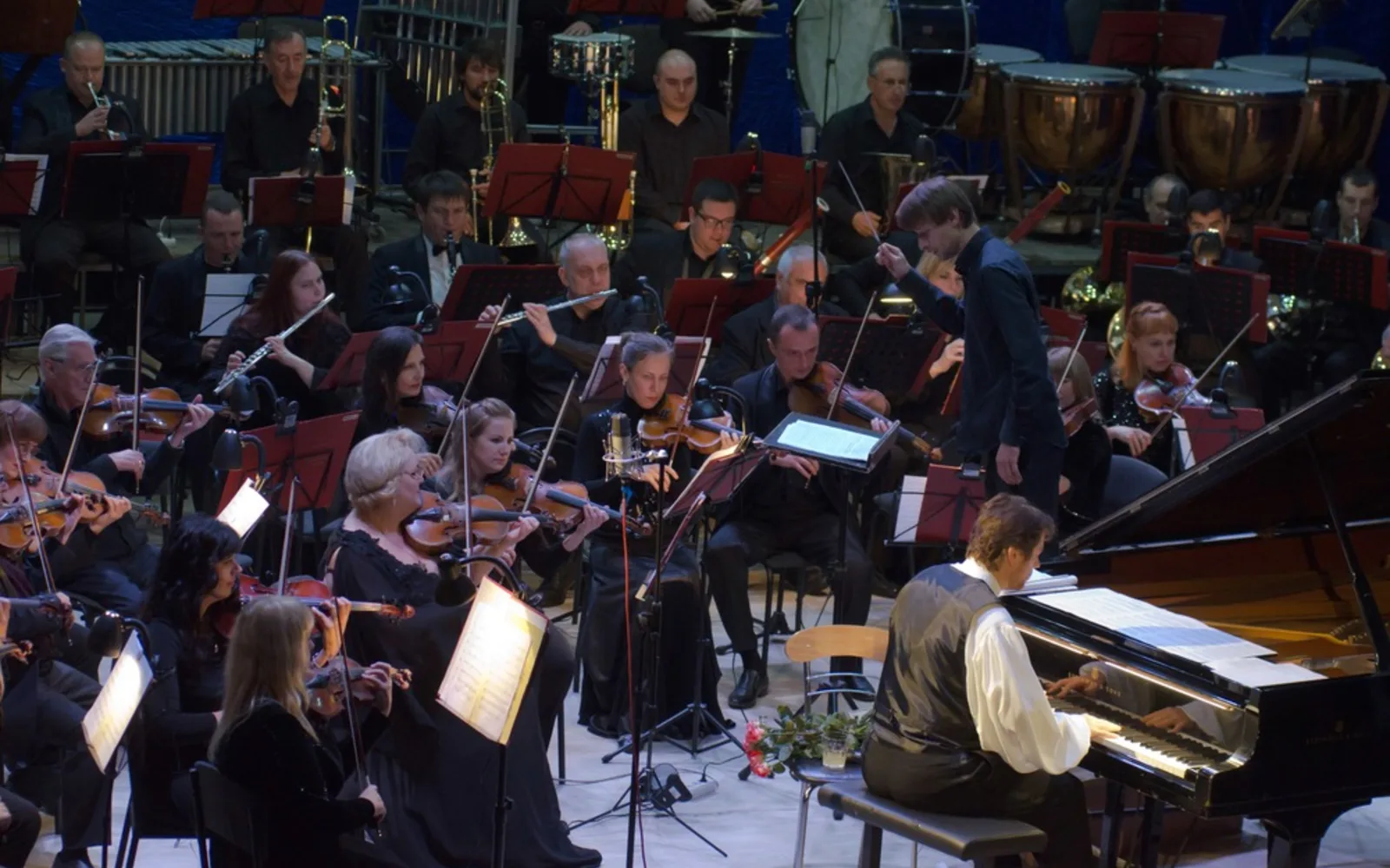 Instrumental ensemble in performance